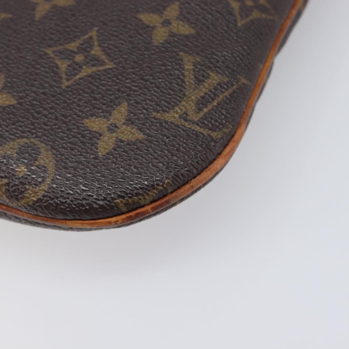 LOUIS VUITTON Monogram Pochette Bosphore Shoulder Bag M40044 LV Auth bs38062