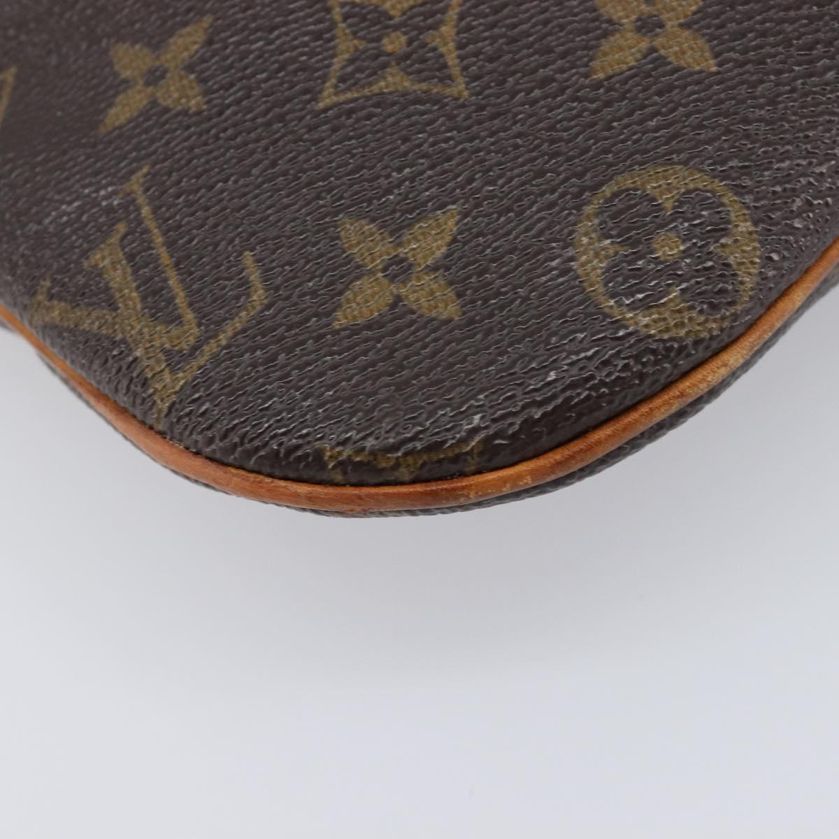 LOUIS VUITTON Monogram Pochette Bosphore Shoulder Bag M40044 LV Auth bs38062