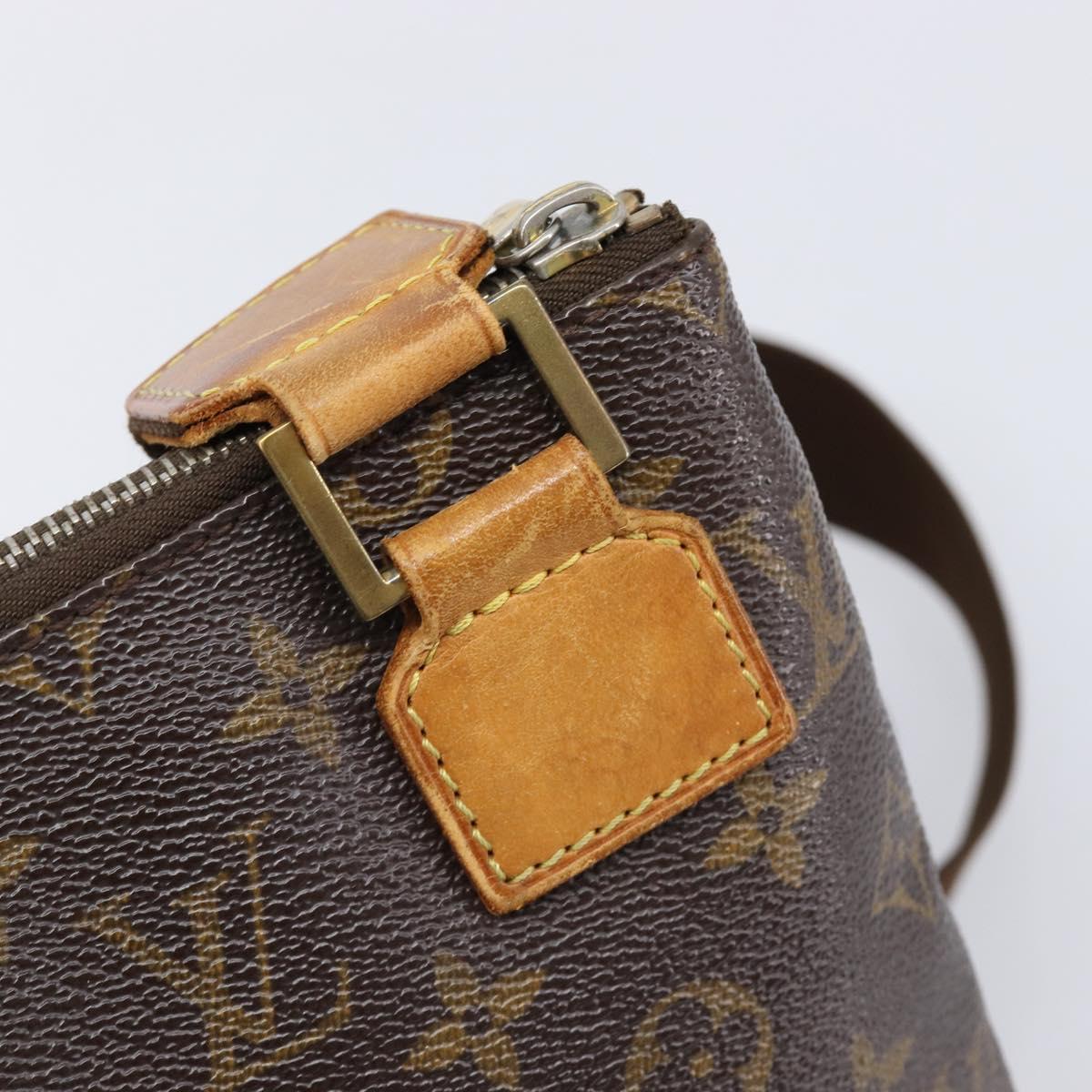 LOUIS VUITTON Monogram Pochette Bosphore Shoulder Bag M40044 LV Auth bs38062