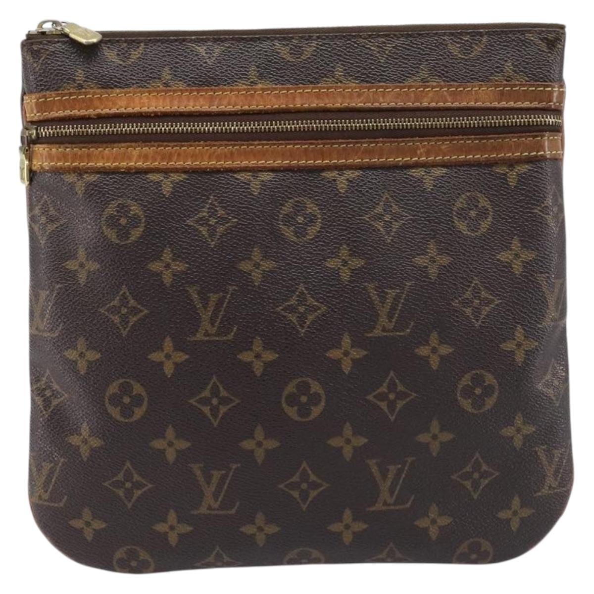 LOUIS VUITTON Monogram Pochette Bosphore Shoulder Bag M40044 LV Auth bs38062