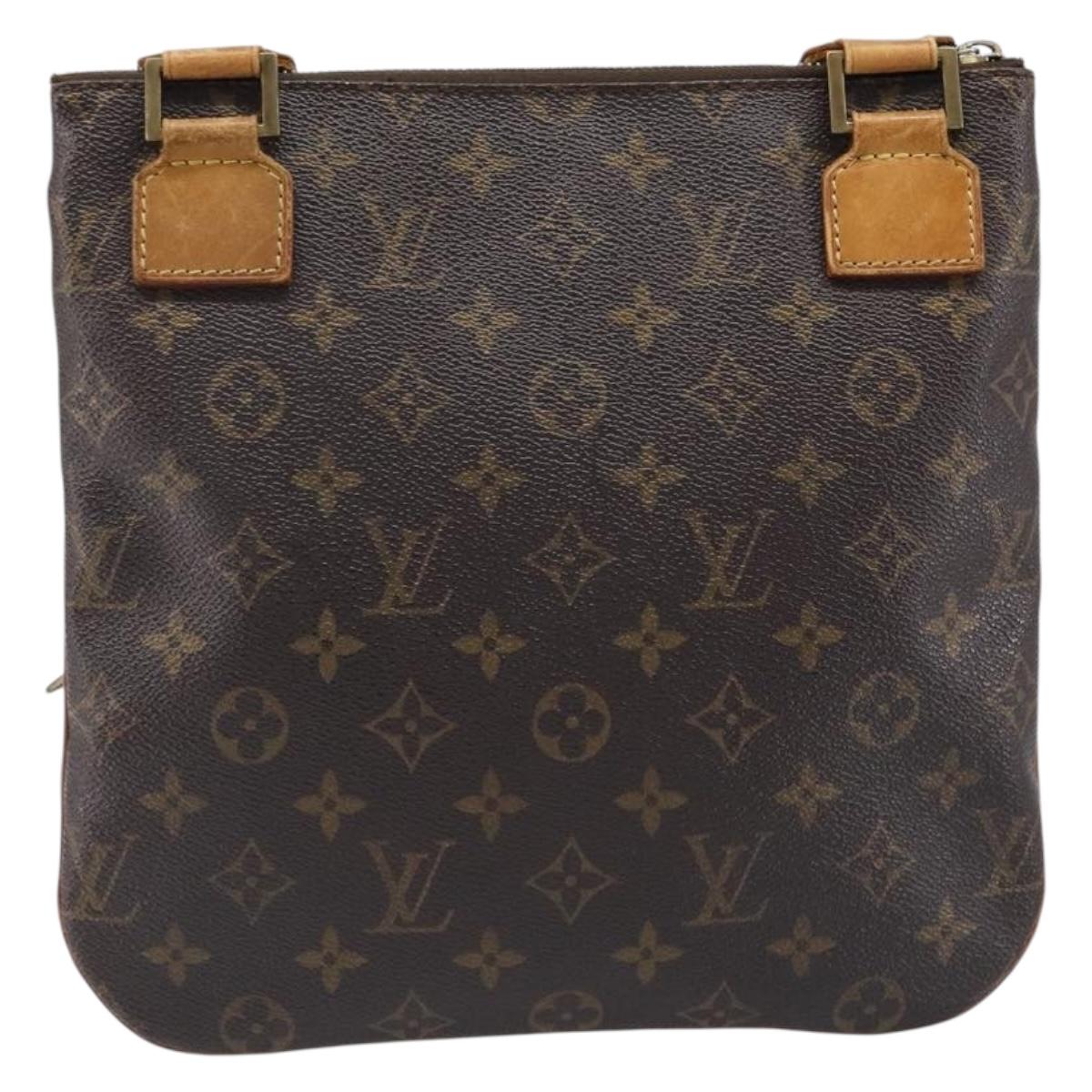 LOUIS VUITTON Monogram Pochette Bosphore Shoulder Bag M40044 LV Auth bs38062
