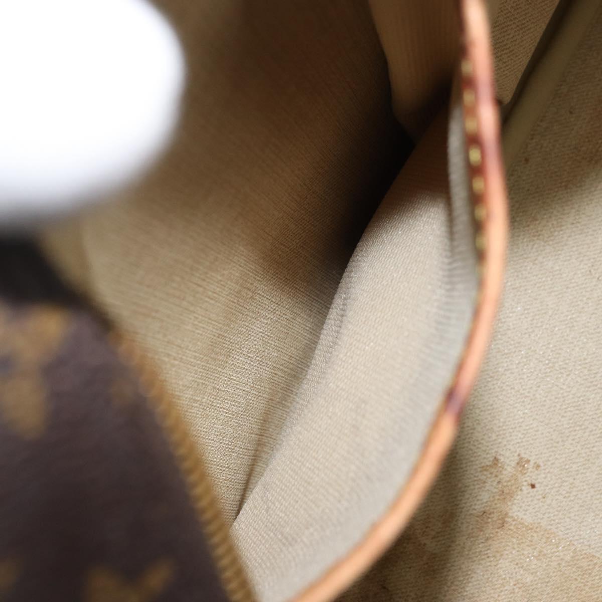 LOUIS VUITTON Monogram Deauville Hand Bag M47270 LV Auth BSZ003