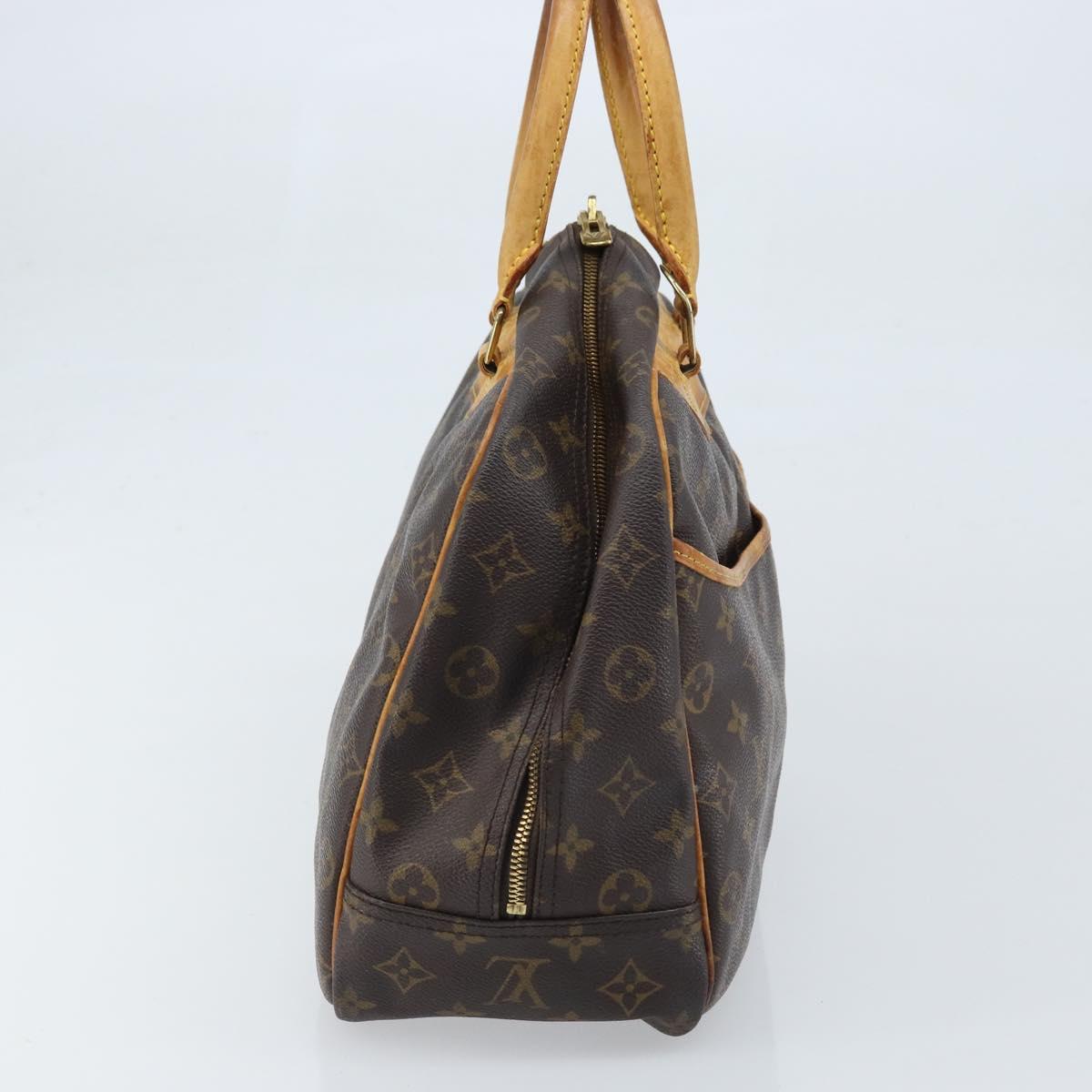 LOUIS VUITTON Monogram Deauville Hand Bag M47270 LV Auth BSZ003