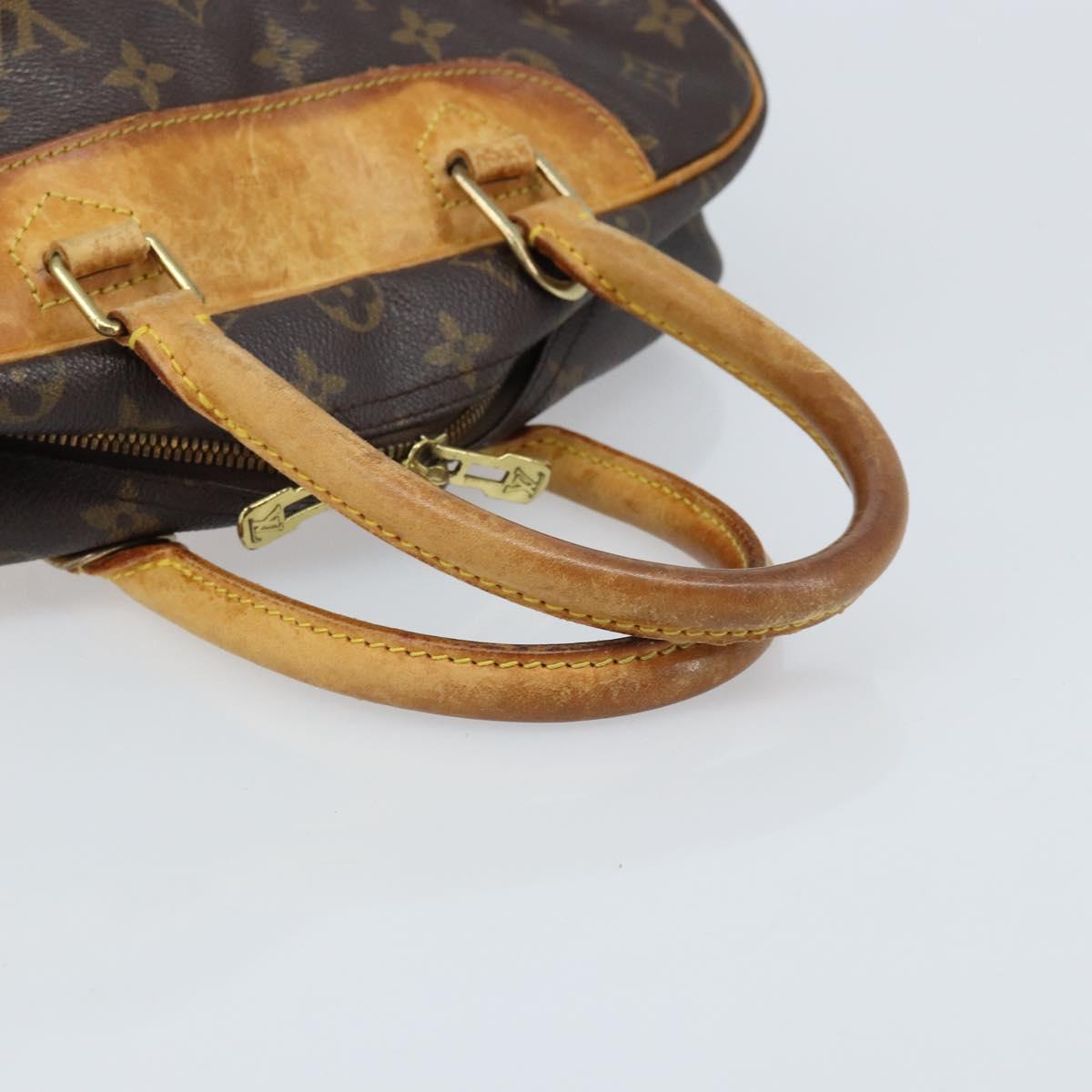 LOUIS VUITTON Monogram Deauville Hand Bag M47270 LV Auth BSZ003
