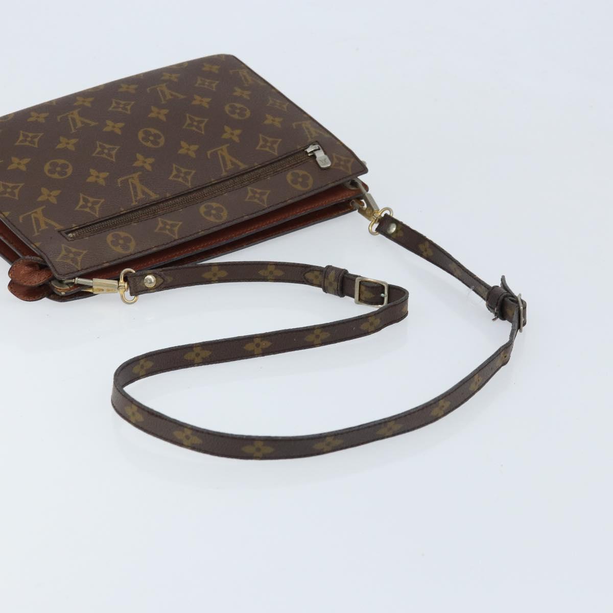 LOUIS VUITTON Monogram Angian Shoulder Bag M51205 LV Auth BSZ013