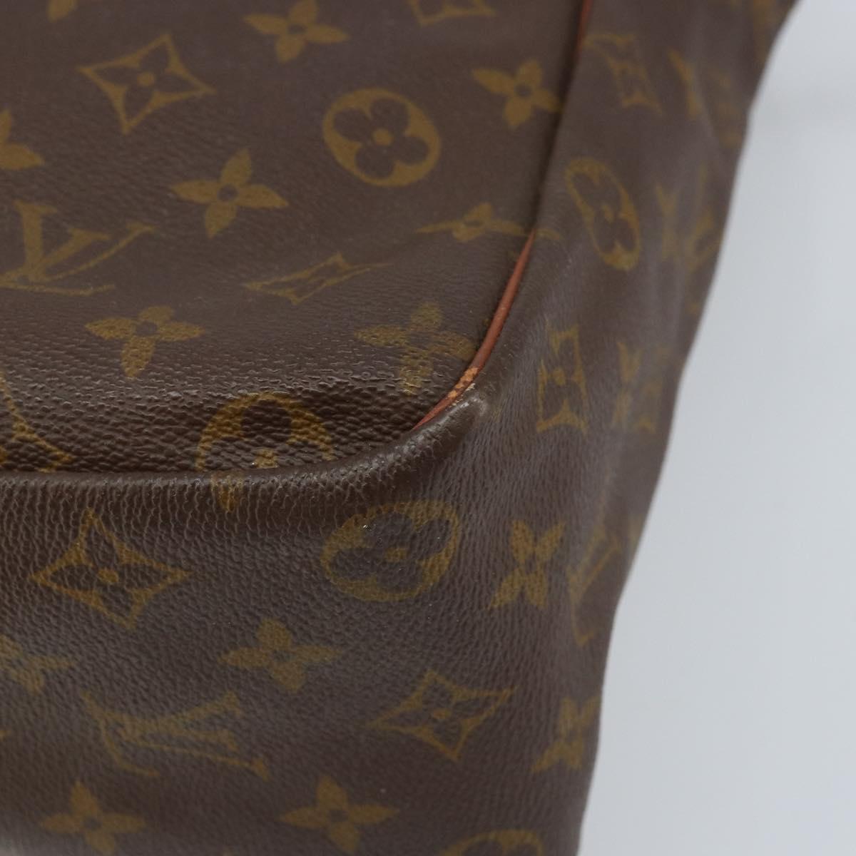 LOUIS VUITTON Monogram Marceau Shoulder Bag M40264 LV Auth BSZ017