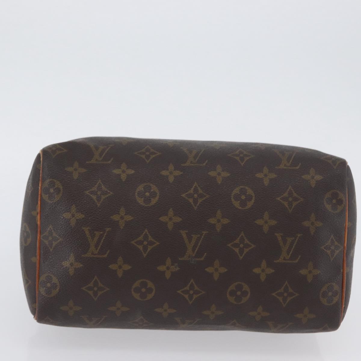 LOUIS VUITTON Monogram Speedy 25 Hand Bag M41528 LV Auth BSZ041