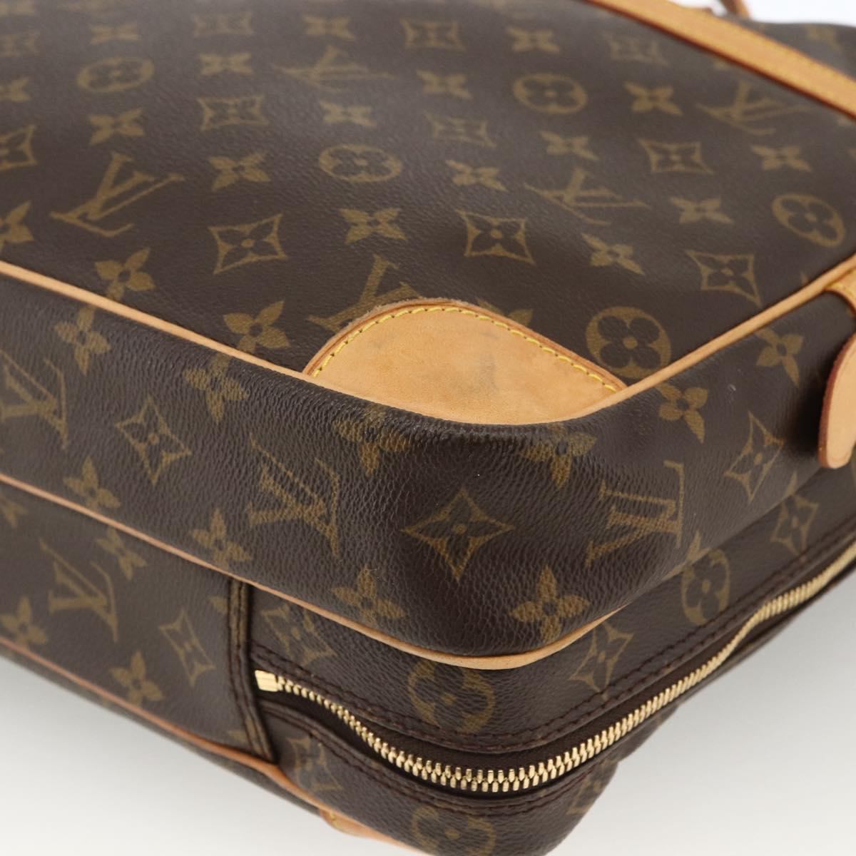 LOUIS VUITTON Porte Documents Voyage 2 Compartments Briefcase M53362 Auth BSZ043