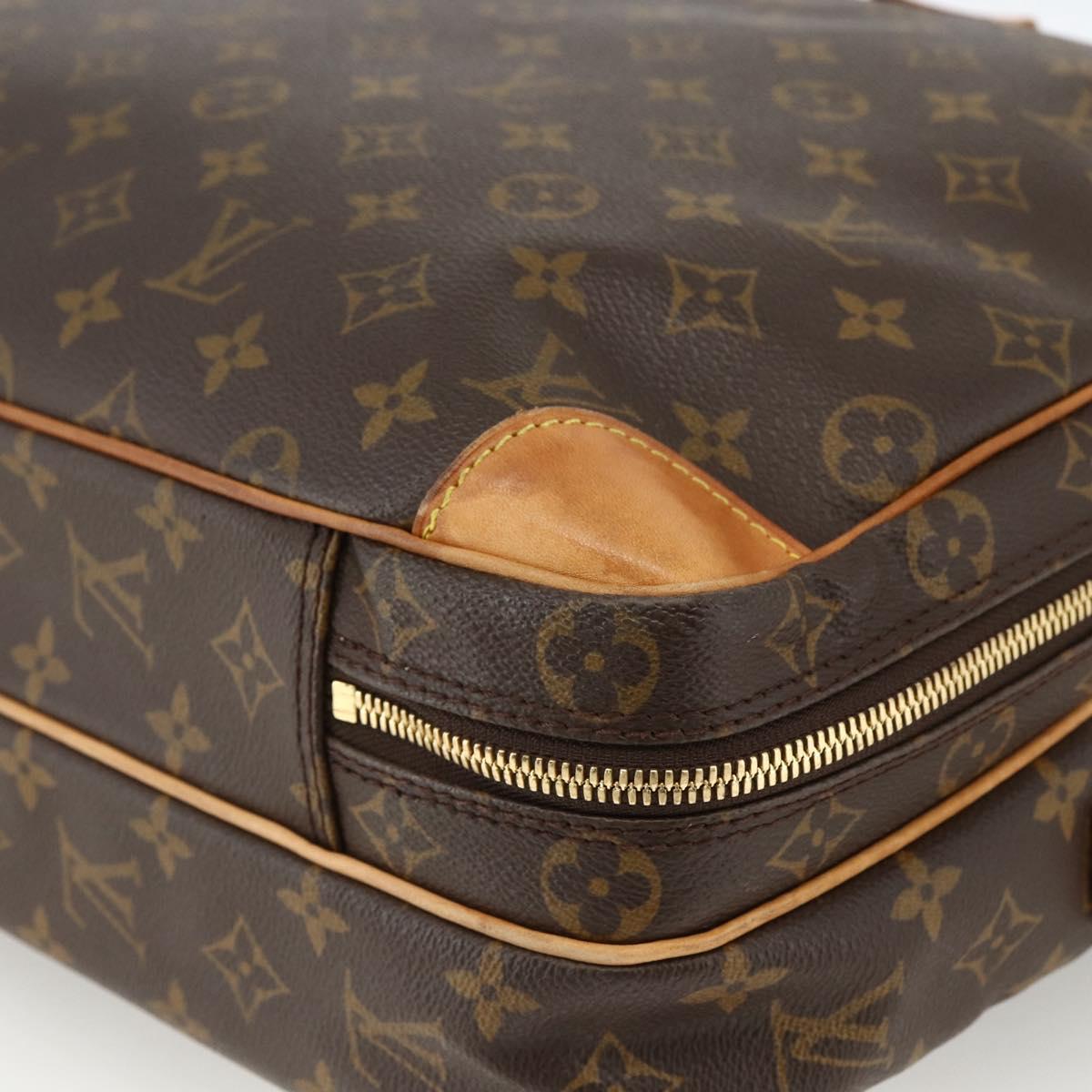 LOUIS VUITTON Porte Documents Voyage 2 Compartments Briefcase M53362 Auth BSZ043
