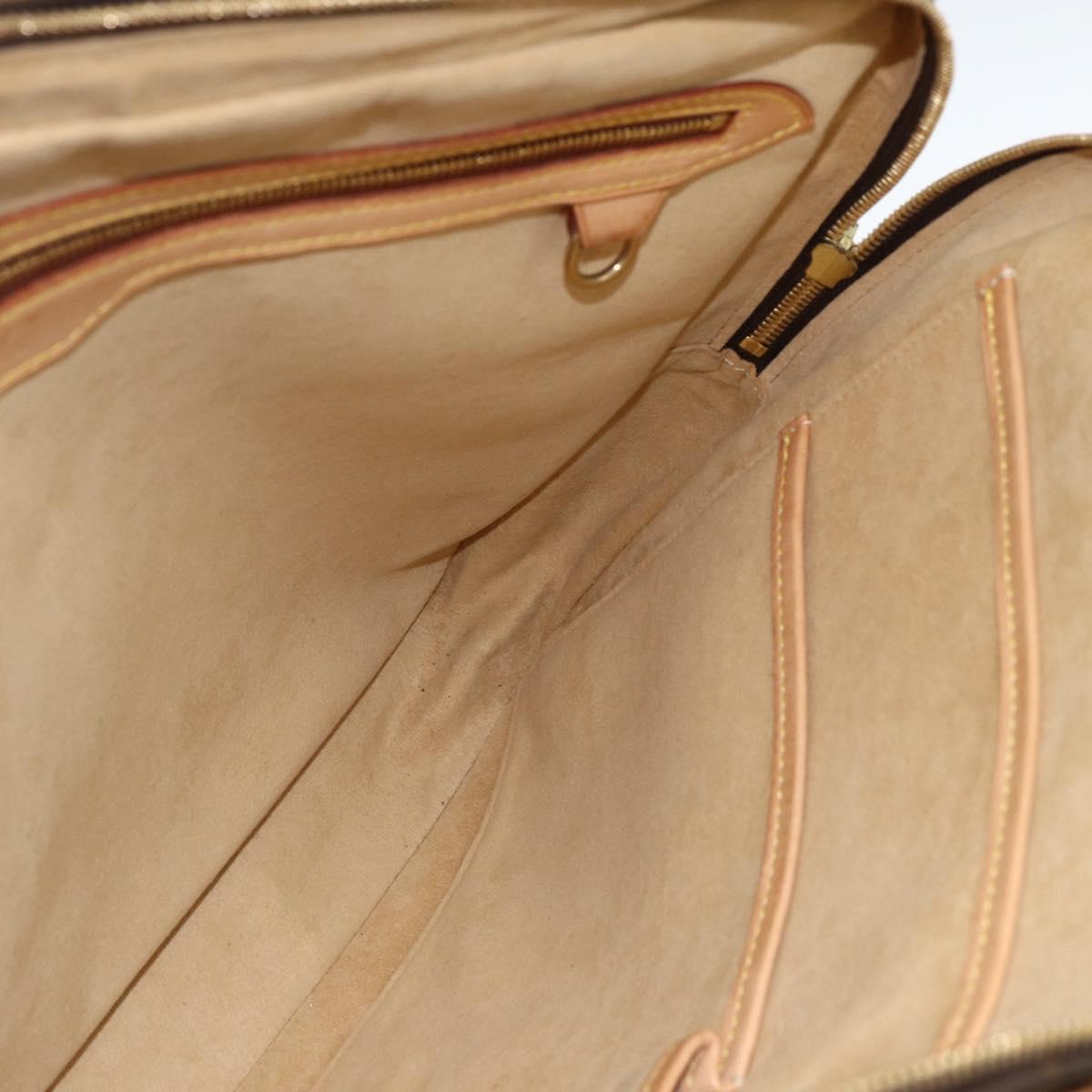 LOUIS VUITTON Porte Documents Voyage 2 Compartments Briefcase M53362 Auth BSZ043