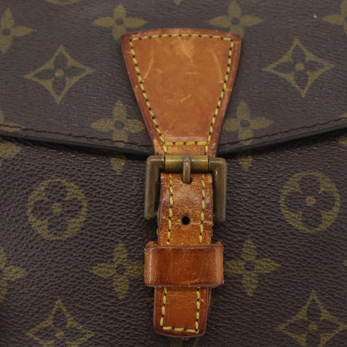 LOUIS VUITTON Monogram Jeune Fille PM Shoulder Bag M51227 LV Auth BSZ058