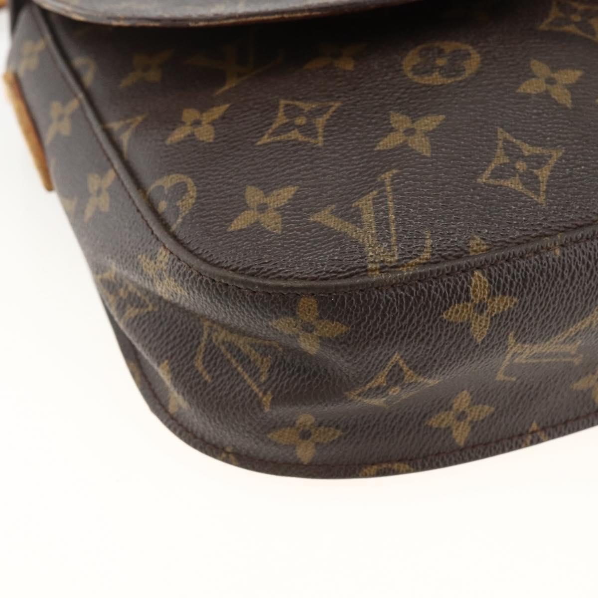 LOUIS VUITTON Monogram Saint Cloud GM Shoulder Bag M51242 LV Auth BSZ065