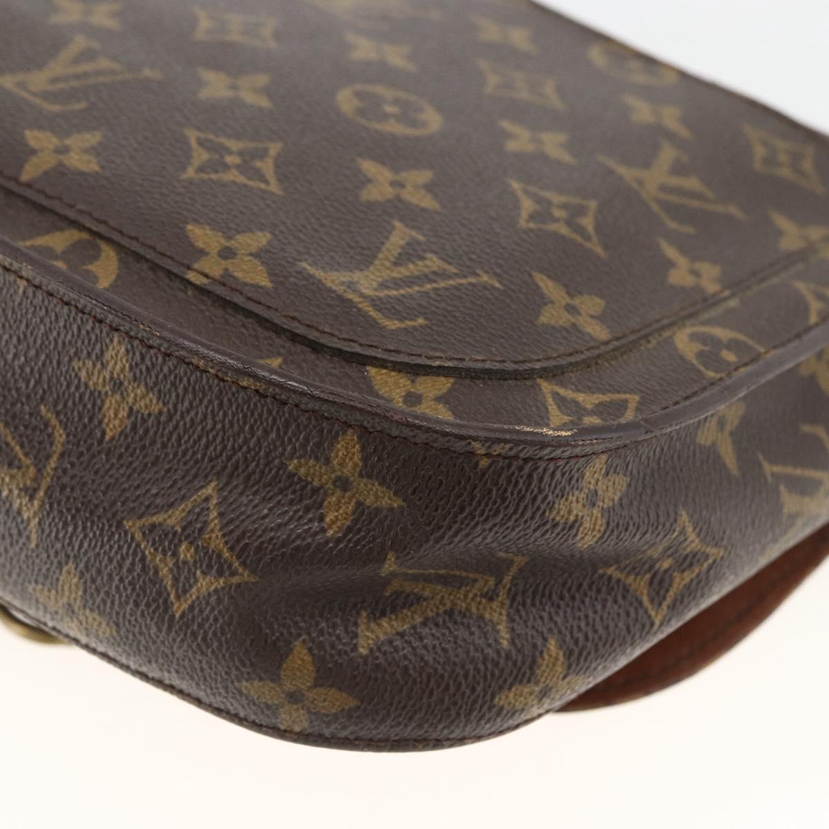 LOUIS VUITTON Monogram Saint Cloud GM Shoulder Bag M51242 LV Auth BSZ065