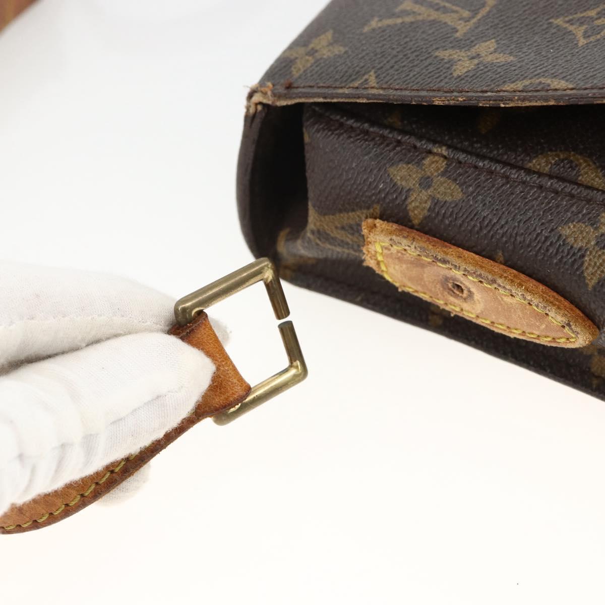 LOUIS VUITTON Monogram Saint Cloud GM Shoulder Bag M51242 LV Auth BSZ065