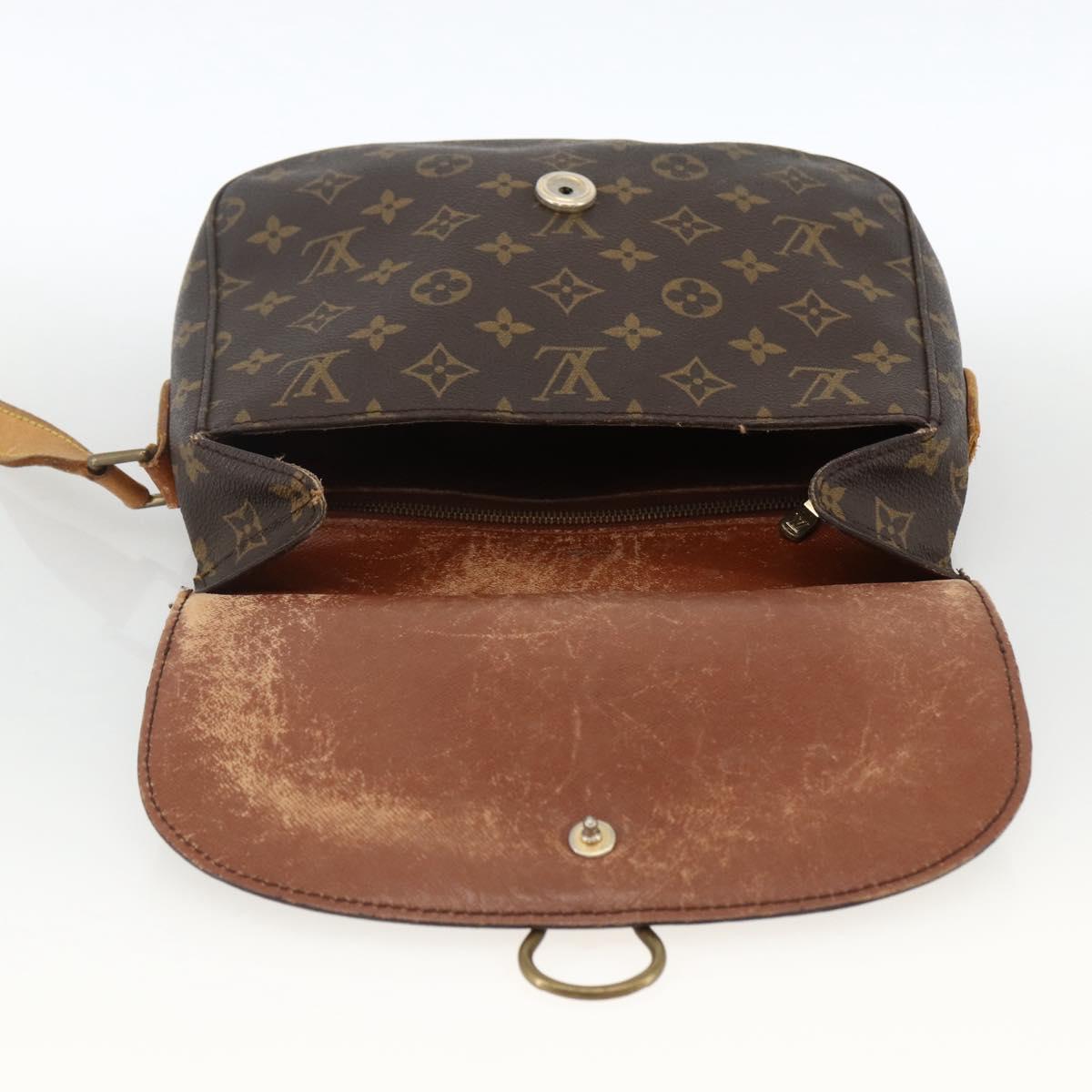 LOUIS VUITTON Monogram Saint Cloud GM Shoulder Bag M51242 LV Auth BSZ065