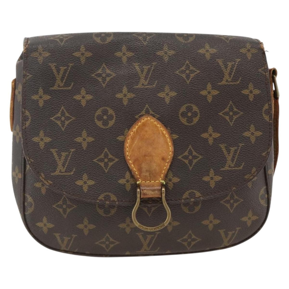 LOUIS VUITTON Monogram Saint Cloud GM Shoulder Bag M51242 LV Auth BSZ065