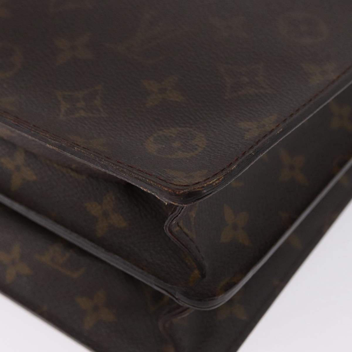LOUIS VUITTON Monogram Serviette Conseiller Briefcase M53331 LV Auth BSZ073