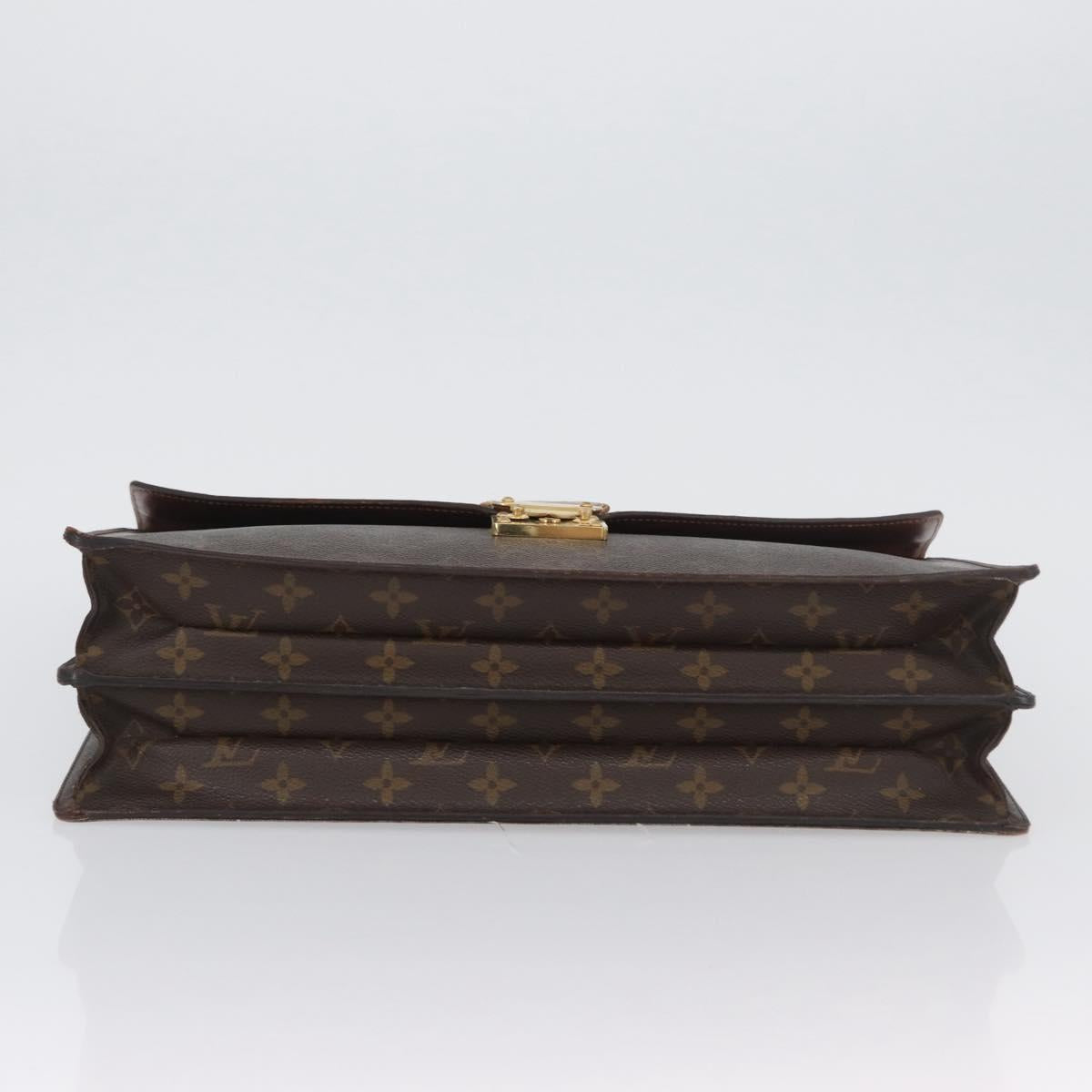 LOUIS VUITTON Monogram Serviette Conseiller Briefcase M53331 LV Auth BSZ073