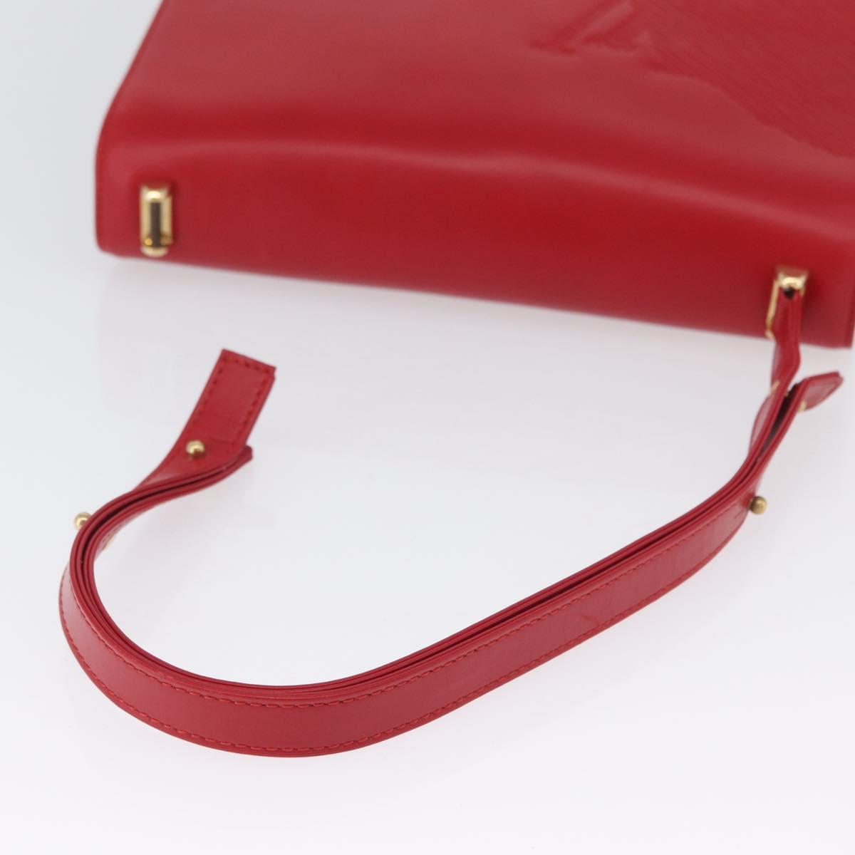 LOUIS VUITTON Opera line Delph Shoulder Bag Red M63937 LV Auth BSZ075