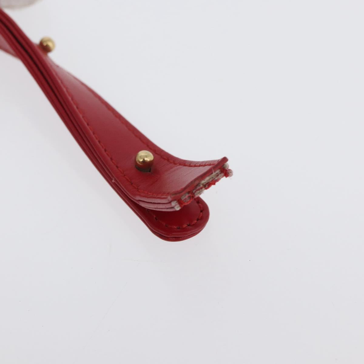 LOUIS VUITTON Opera line Delph Shoulder Bag Red M63937 LV Auth BSZ075
