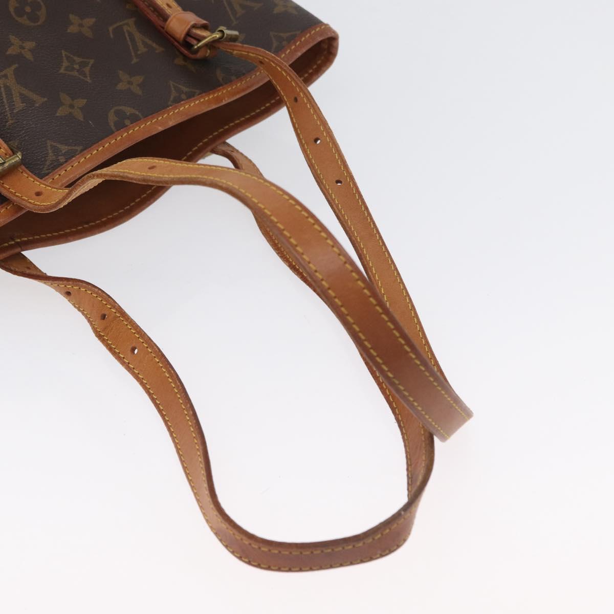 LOUIS VUITTON Monogram Bucket GM Shoulder Bag M42236 LV Auth BSZ084