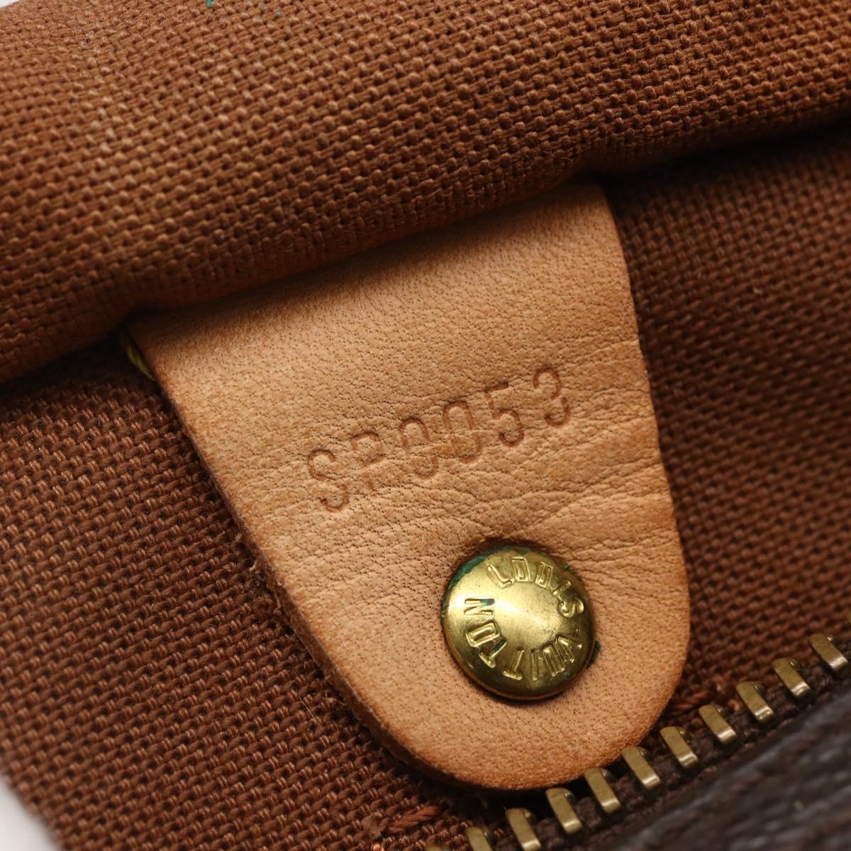 LOUIS VUITTON Monogram Speedy 25 Hand Bag M41528 LV Auth BSZ085