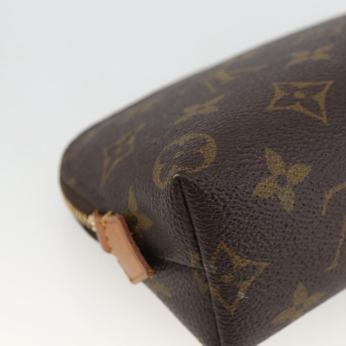 LOUIS VUITTON Monogram Pochette Cosmetic PM Pouch M43998 LV Auth BSZ109