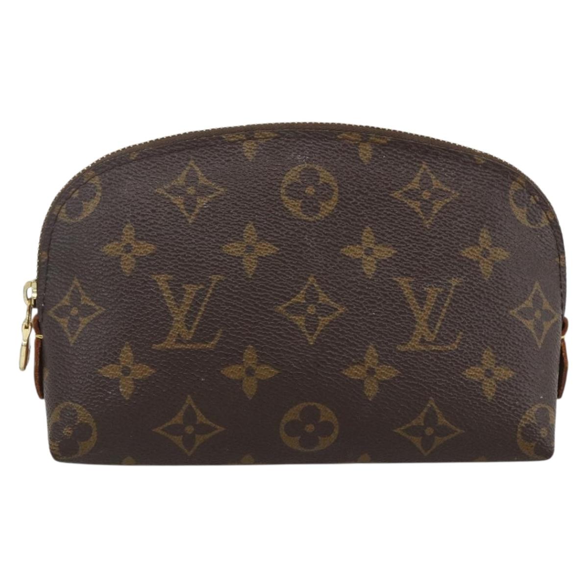 LOUIS VUITTON Monogram Pochette Cosmetic PM Pouch M43998 LV Auth BSZ109