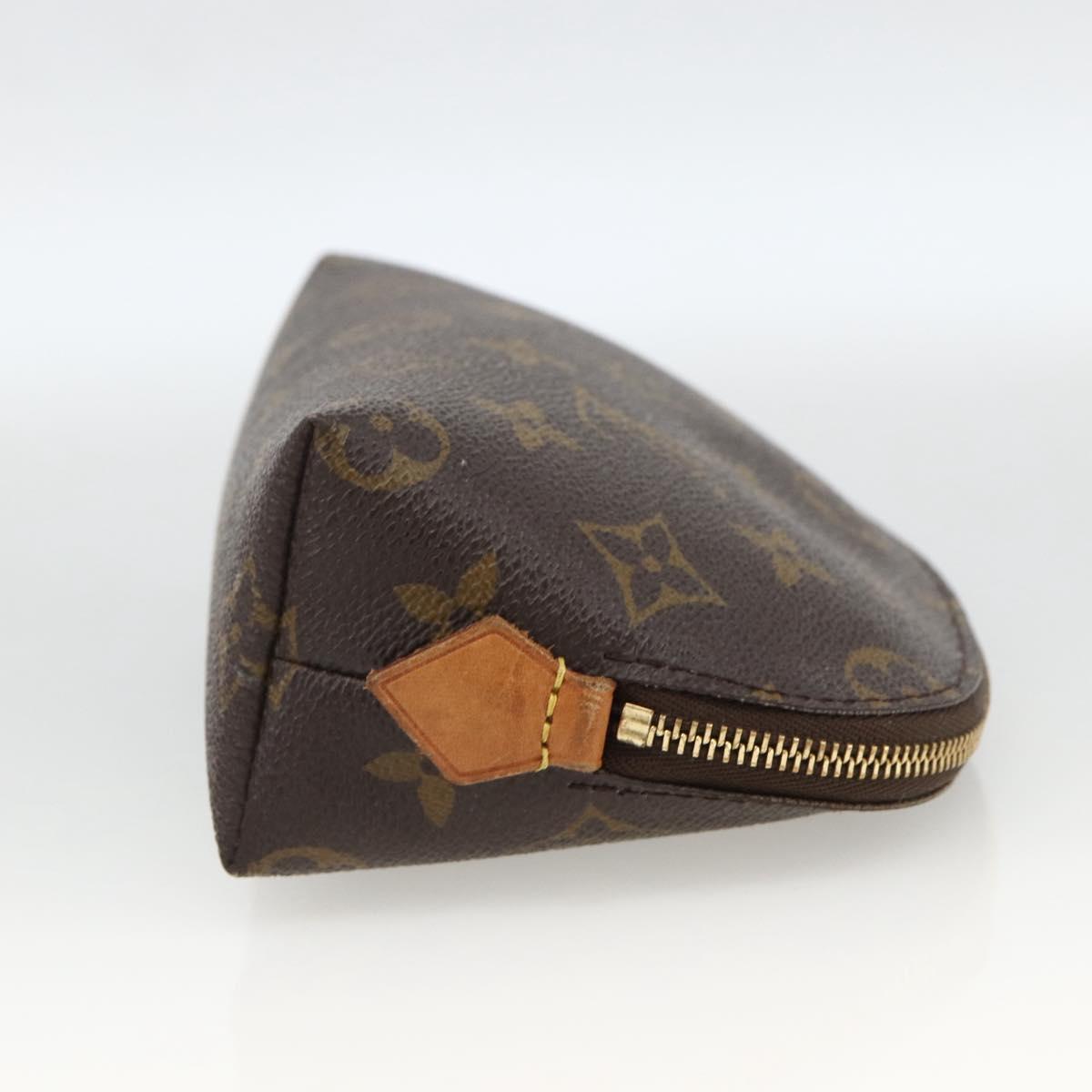 LOUIS VUITTON Monogram Pochette Cosmetic PM Pouch M43998 LV Auth BSZ109