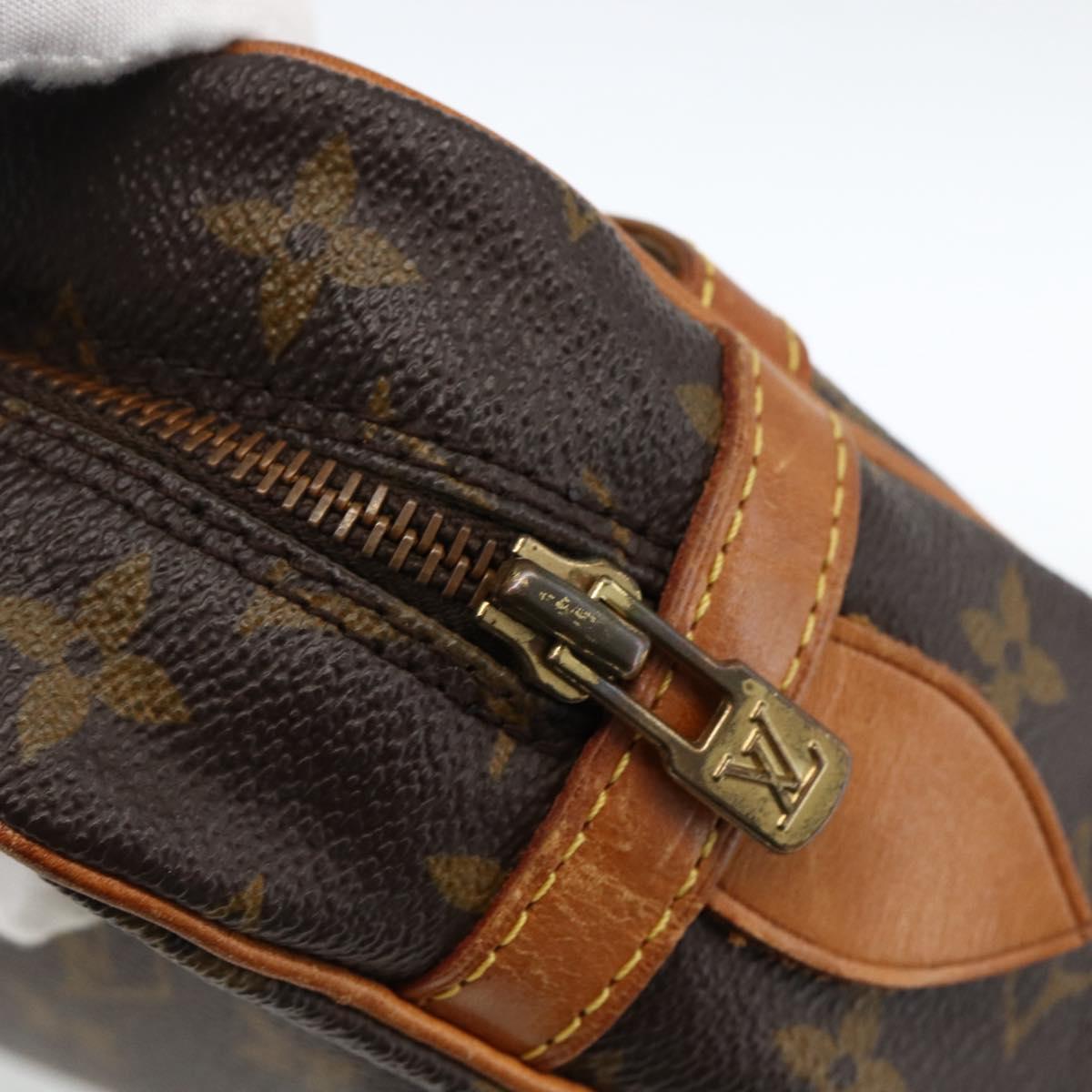LOUIS VUITTON Monogram Compiegne 28 Clutch Bag M51845 LV Auth BSZ110A
