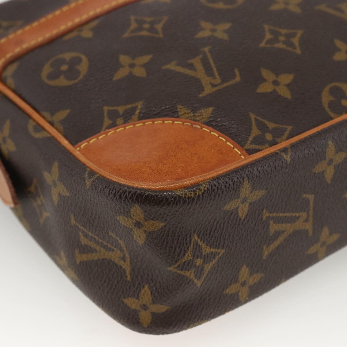 LOUIS VUITTON Monogram Compiegne 28 Clutch Bag M51845 LV Auth BSZ110A