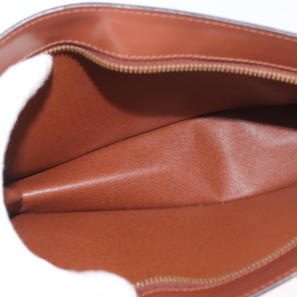 LOUIS VUITTON Monogram Pochette Homme Clutch Bag M51795 LV Auth BSZ122