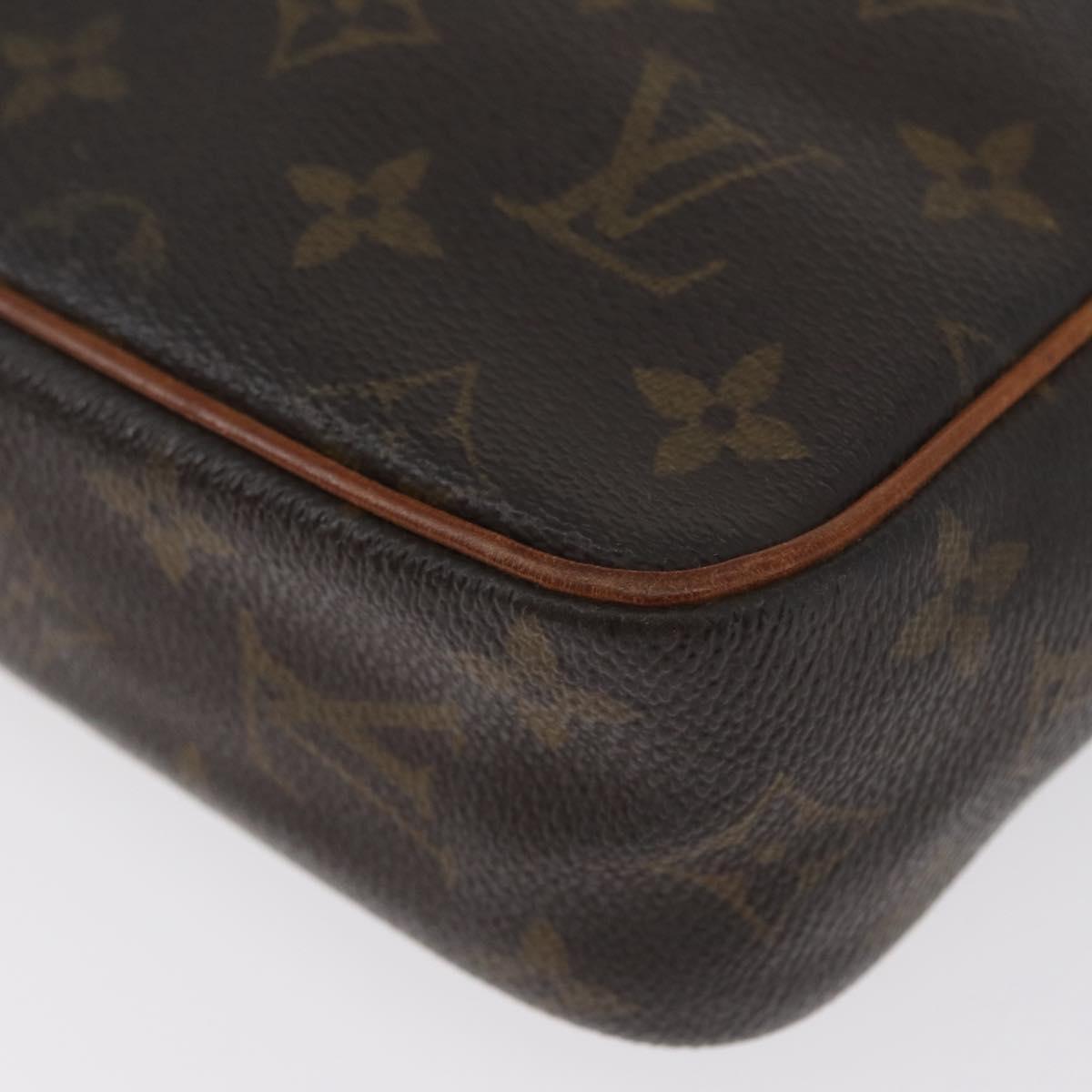LOUIS VUITTON Monogram Compiegne 23 Clutch Bag M51847 LV Auth BSZ123