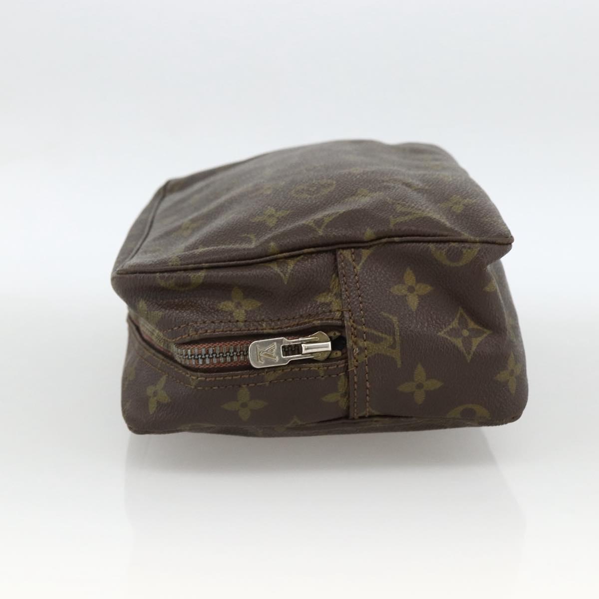 LOUIS VUITTON Monogram Trousse Toilette 28 Clutch Bag M47522 LV Auth BSZ125