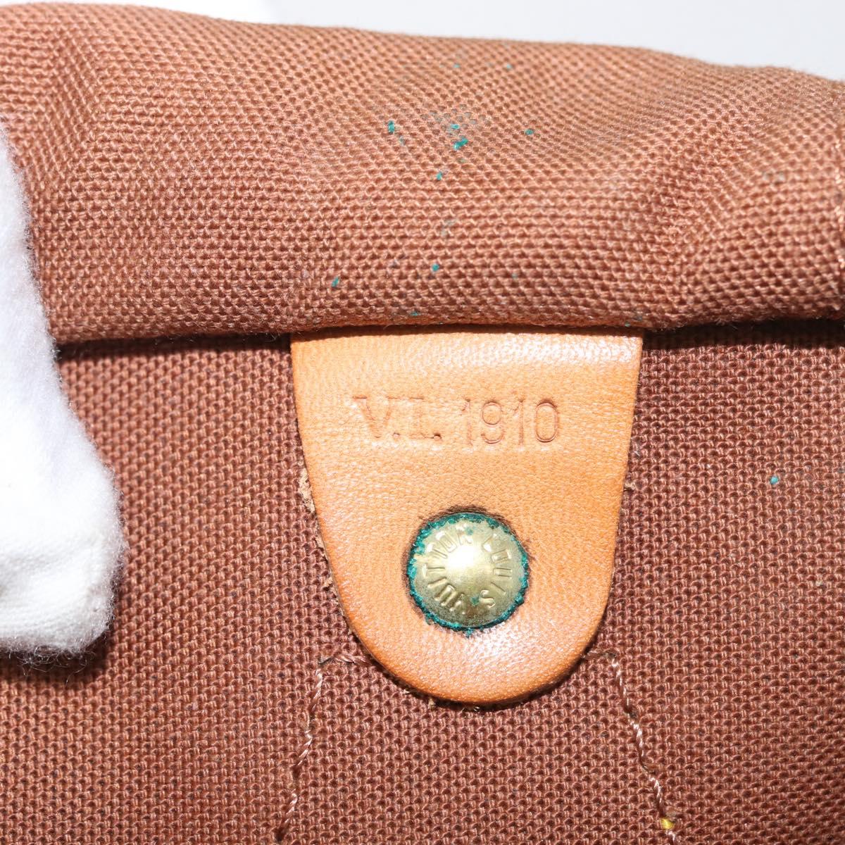 LOUIS VUITTON Monogram Speedy 30 Hand Bag M41526 LV Auth BSZ126
