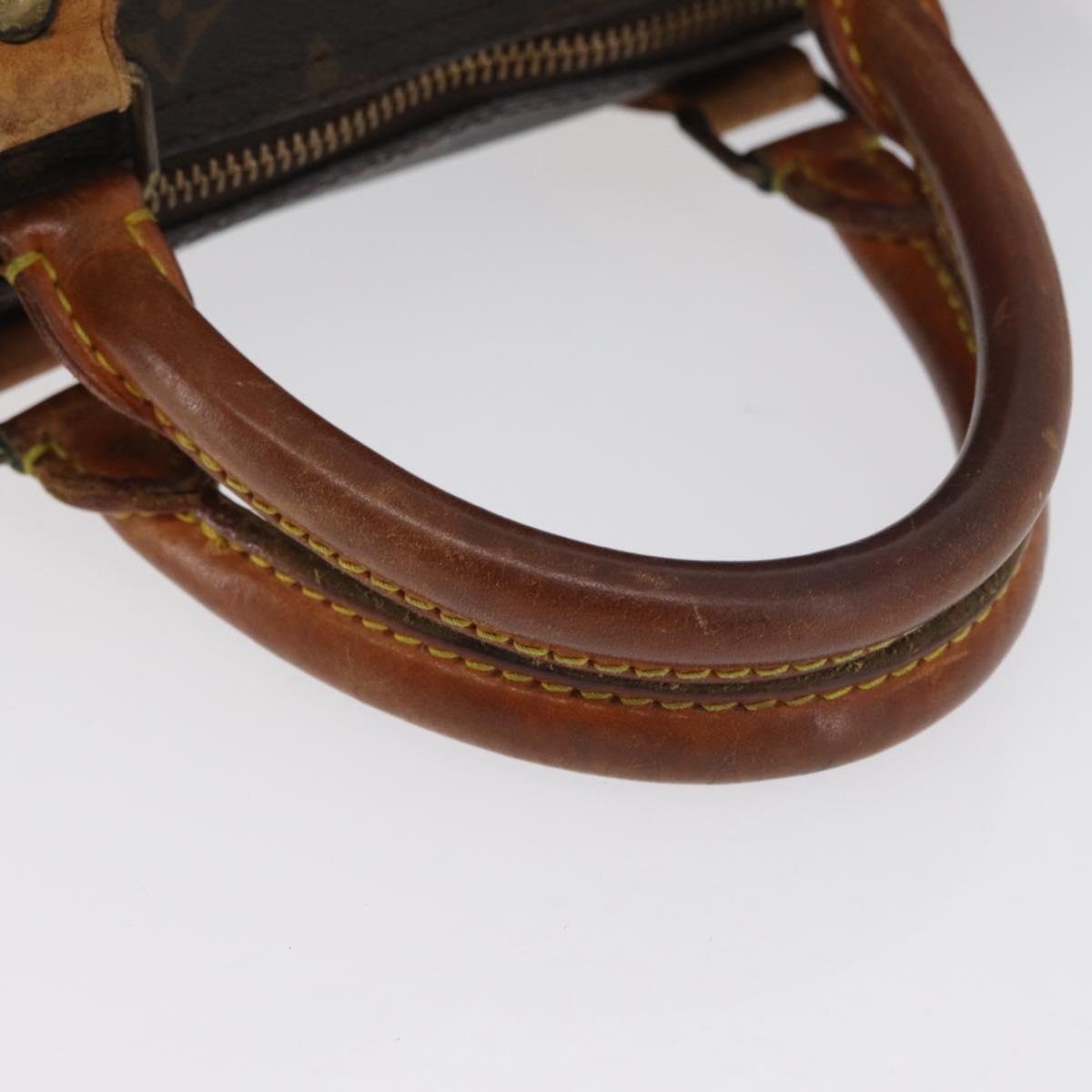 LOUIS VUITTON Monogram Speedy 30 Hand Bag M41526 LV Auth BSZ126