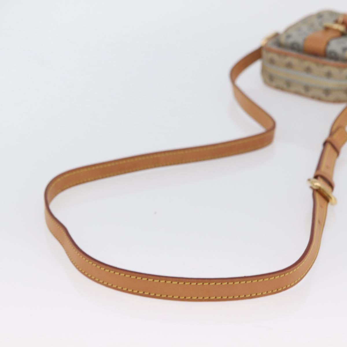 LOUIS VUITTON Monogram Mini Juliet PM Shoulder Bag Blue M92005 LV Auth BSZ132