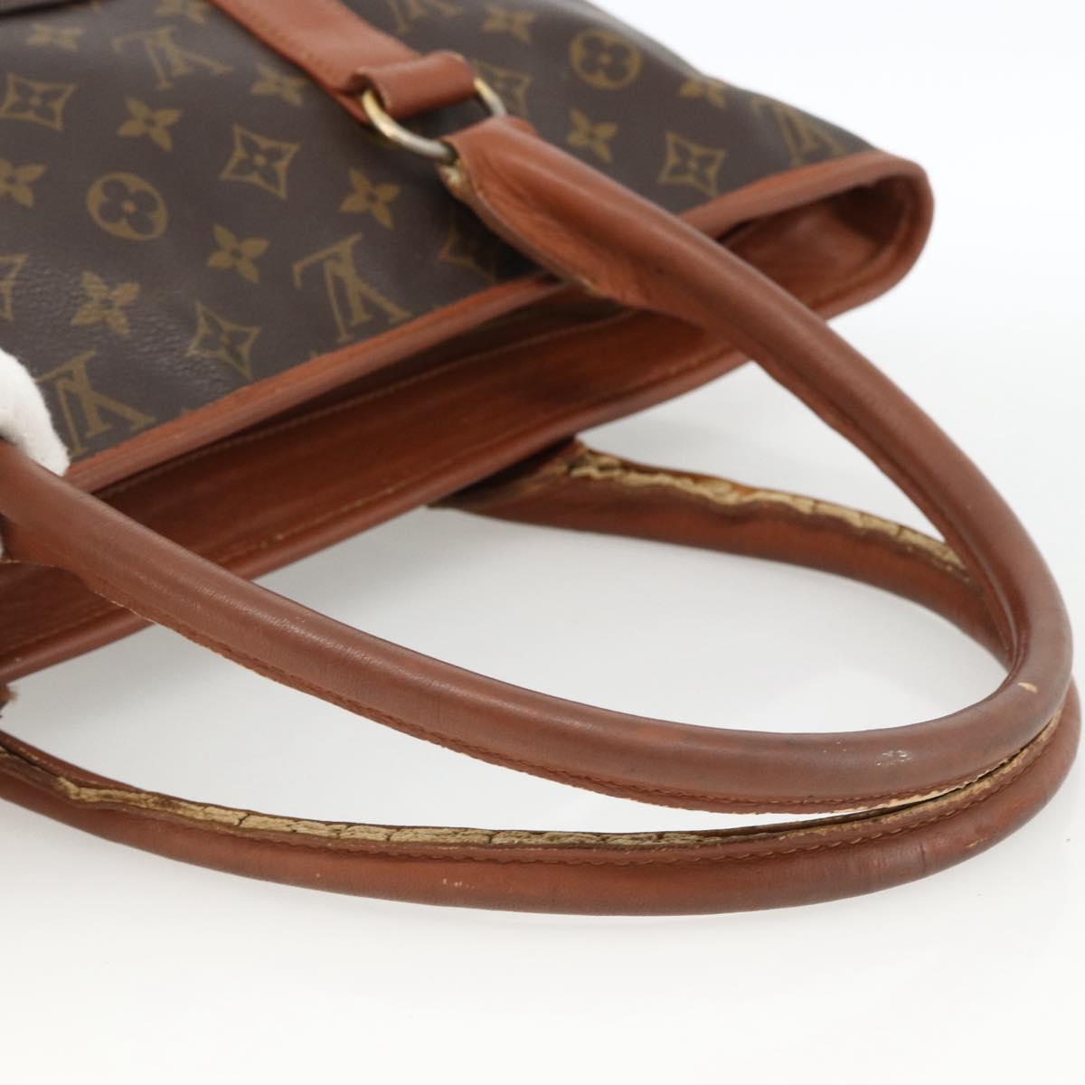 LOUIS VUITTON Monogram Sac Weekend PM Hand Bag M42425 LV Auth BSZ137