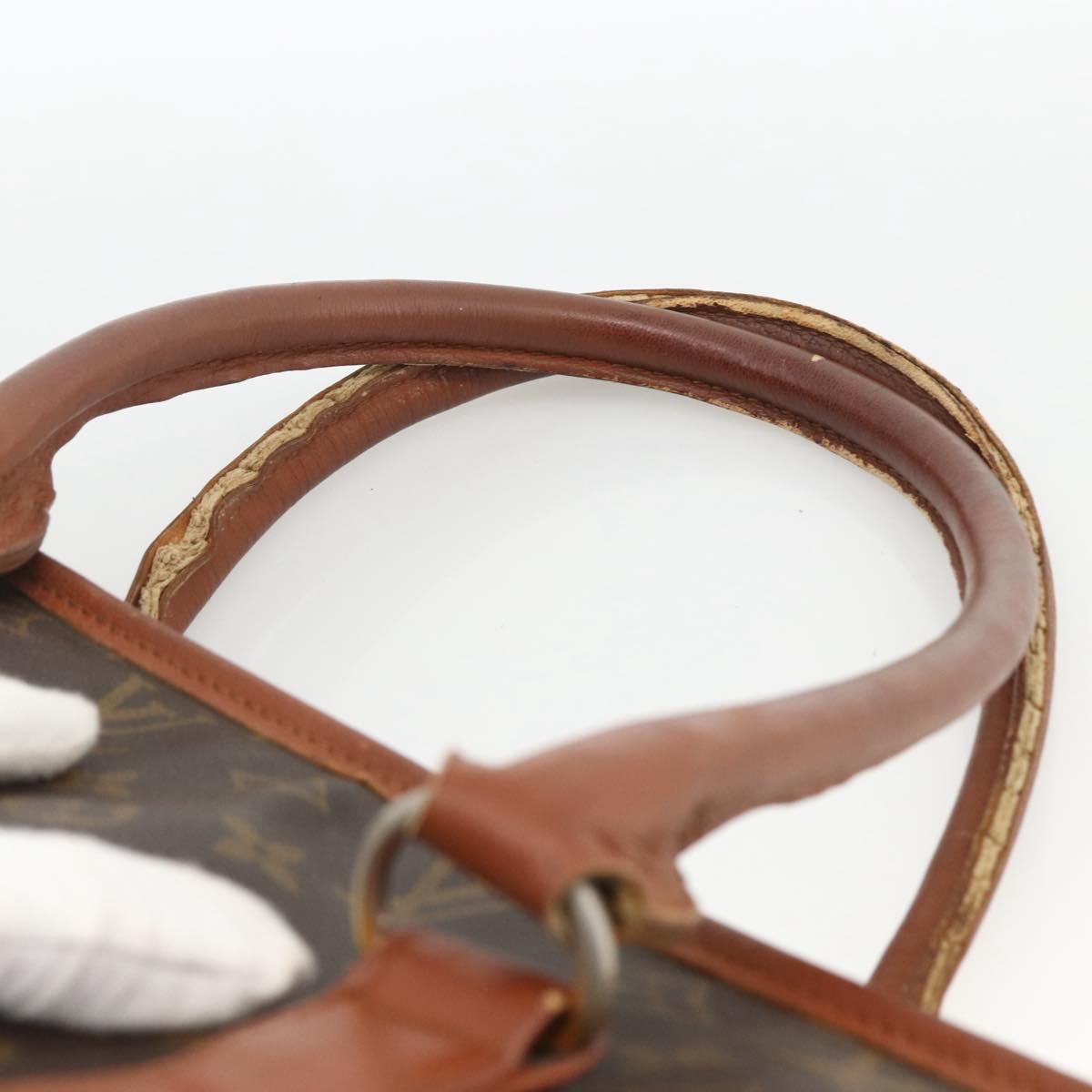 LOUIS VUITTON Monogram Sac Weekend PM Hand Bag M42425 LV Auth BSZ137
