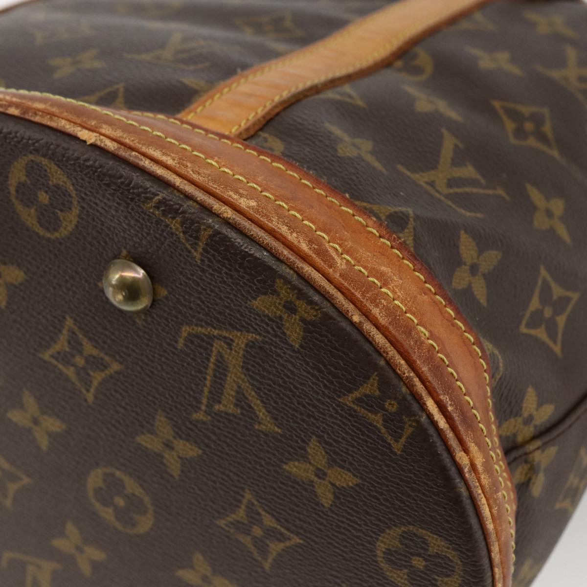LOUIS VUITTON Monogram Bucket GM Shoulder Bag M42236 LV Auth BSZ152