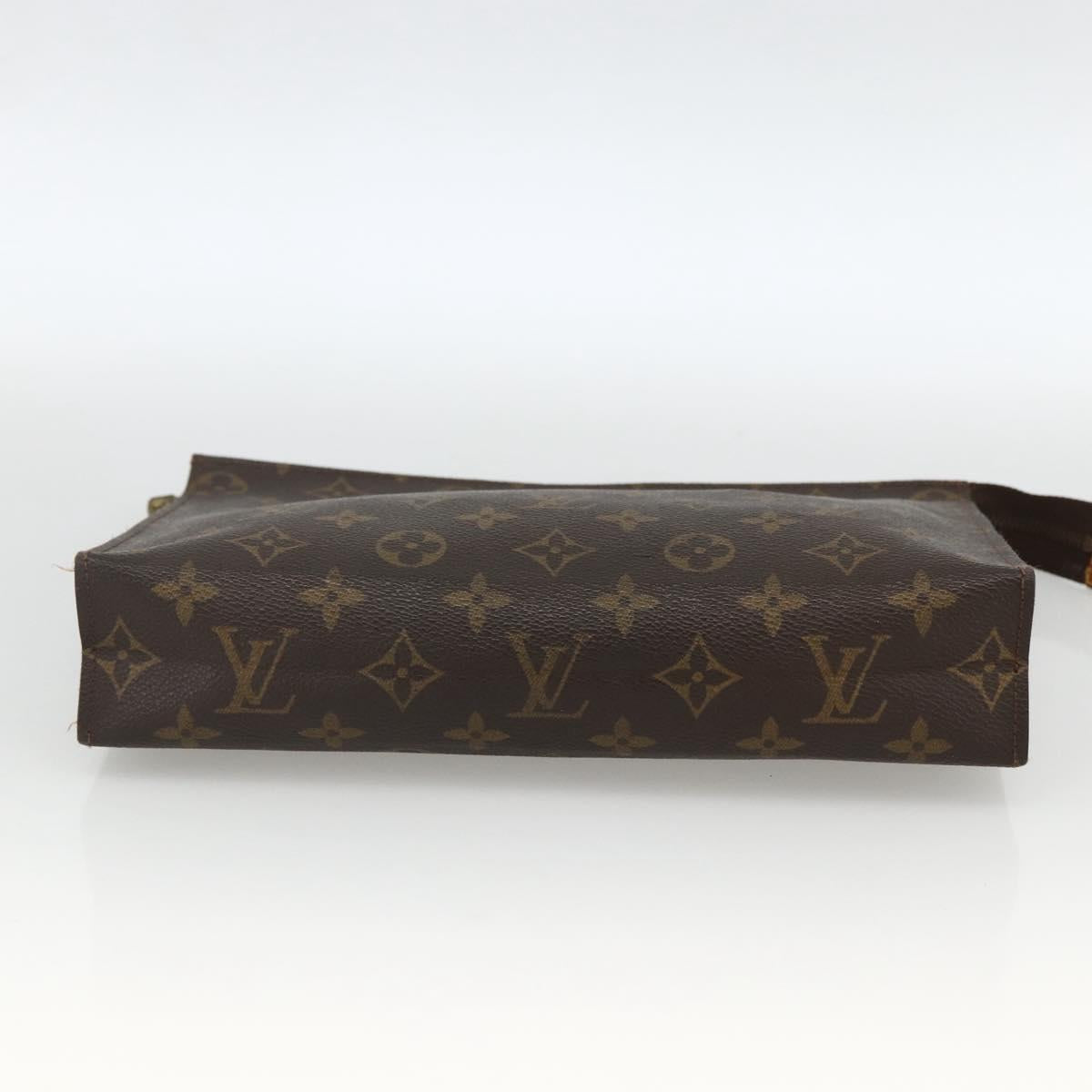 LOUIS VUITTON Monogram Poche Toilette 26 Pouch M47542 LV Auth BSZ158