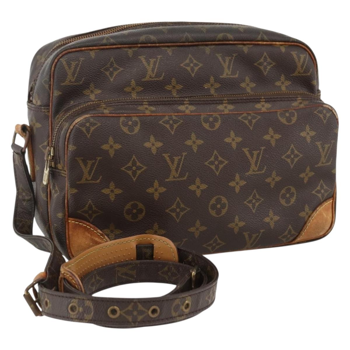 LOUIS VUITTON Monogram Nile Shoulder Bag M45244 LV Auth BSZ173