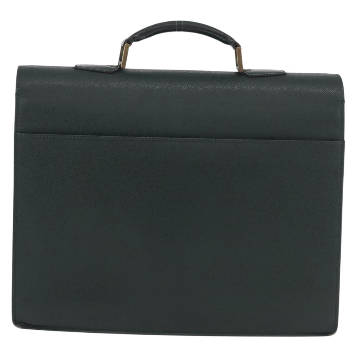 LOUIS VUITTON Taiga Serviette Moskova Business Bag Epicea M30034 LV Auth BSZ191