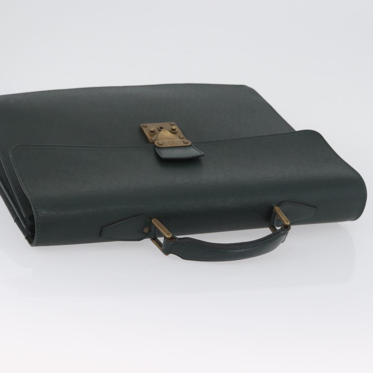 LOUIS VUITTON Taiga Serviette Moskova Business Bag Epicea M30034 LV Auth BSZ191