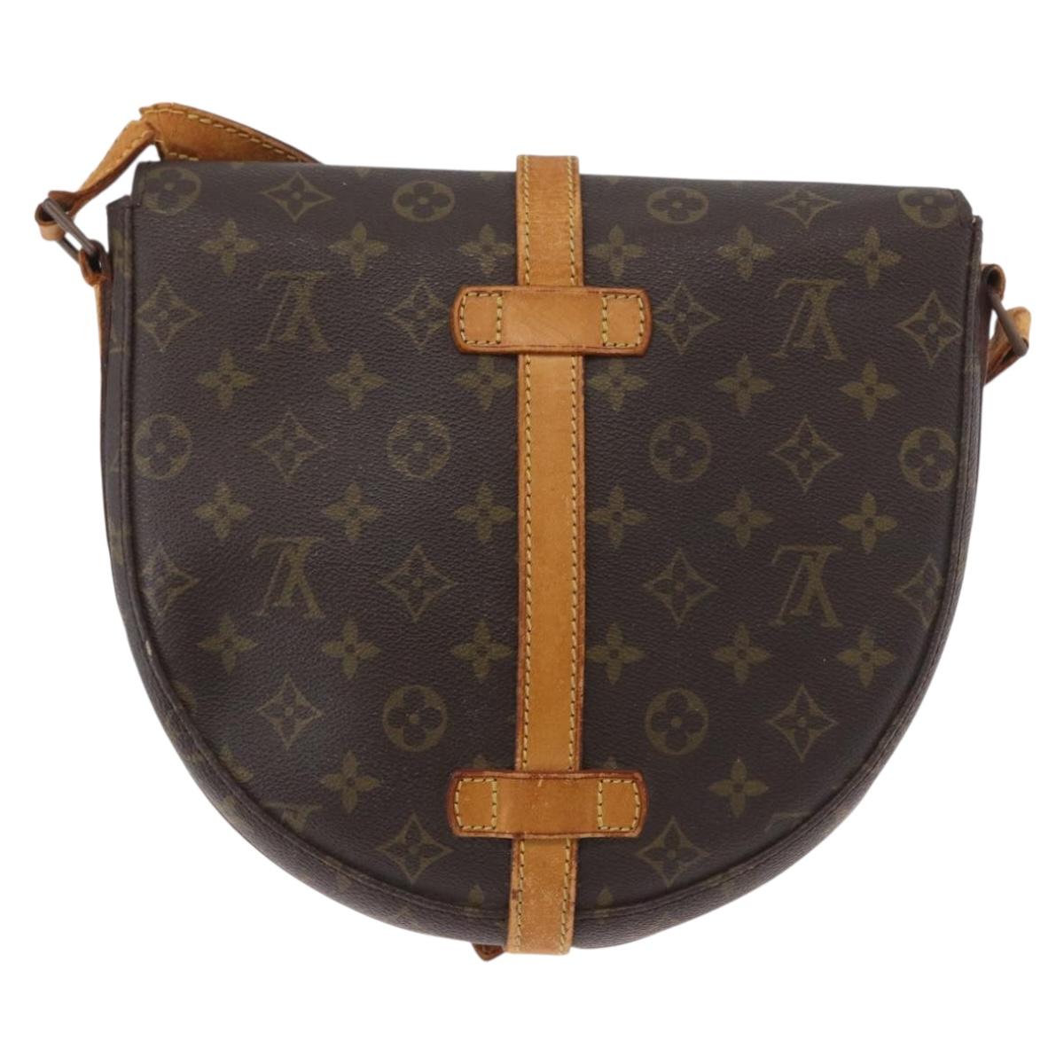 LOUIS VUITTON Monogram Chantilly GM Shoulder Bag M51232 LV Auth BSZ203