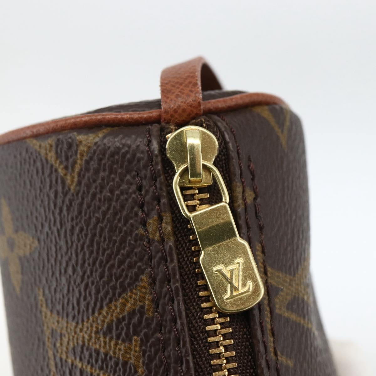 LOUIS VUITTON Monogram Papillon Pouch LV Auth BSZ205