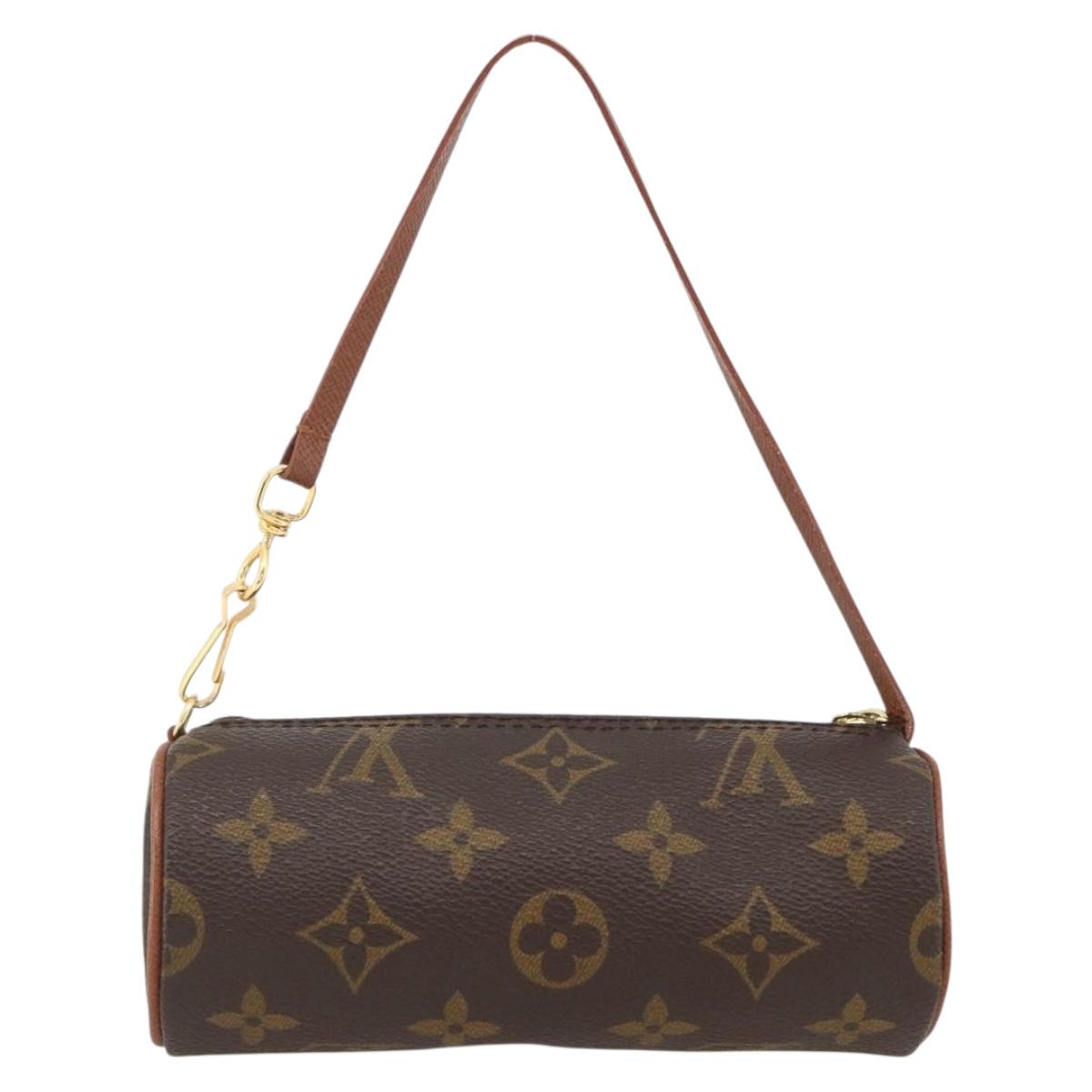 LOUIS VUITTON Monogram Papillon Pouch LV Auth BSZ205