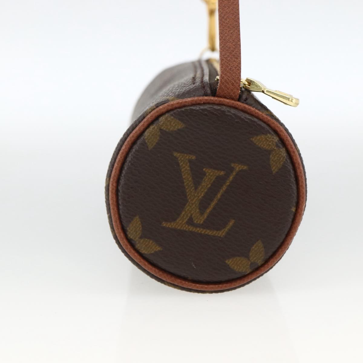 LOUIS VUITTON Monogram Papillon Pouch LV Auth BSZ205