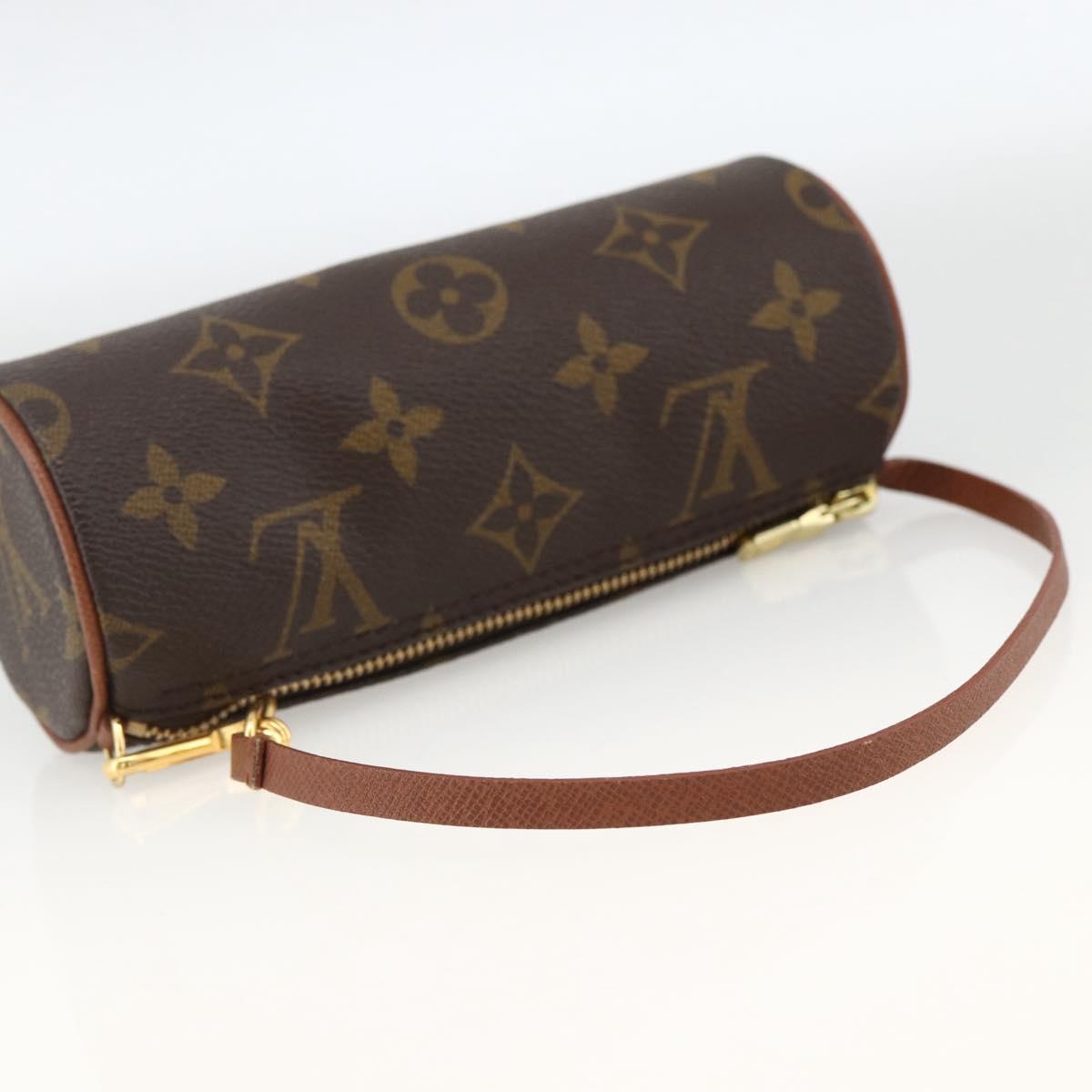 LOUIS VUITTON Monogram Papillon Pouch LV Auth BSZ205