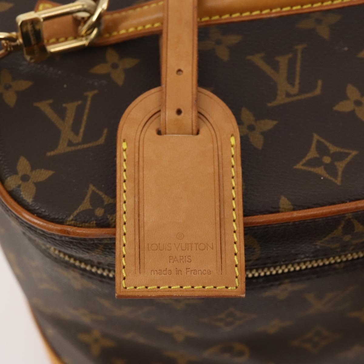 LOUIS VUITTON Monogram Nice Hand Bag M47280 LV Auth BSZ206